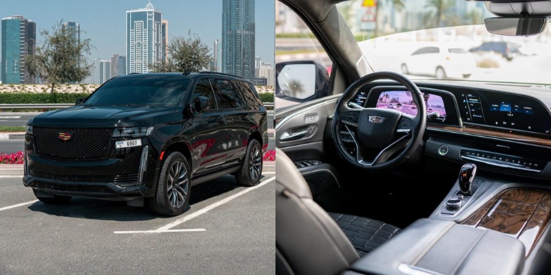 Dubai Cadillac Escalade chauffeur driven SUV