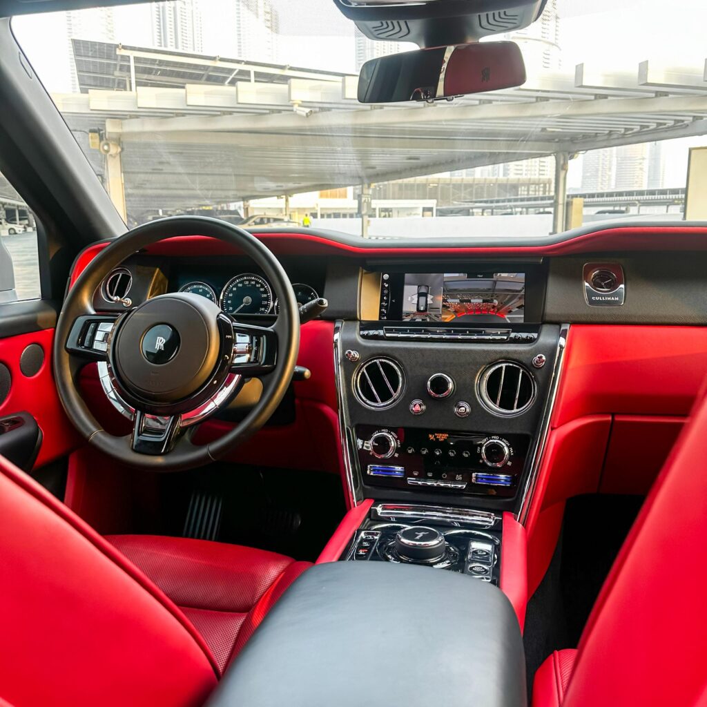 Luxury Rolls-Royce car with chauffeur in Dubai